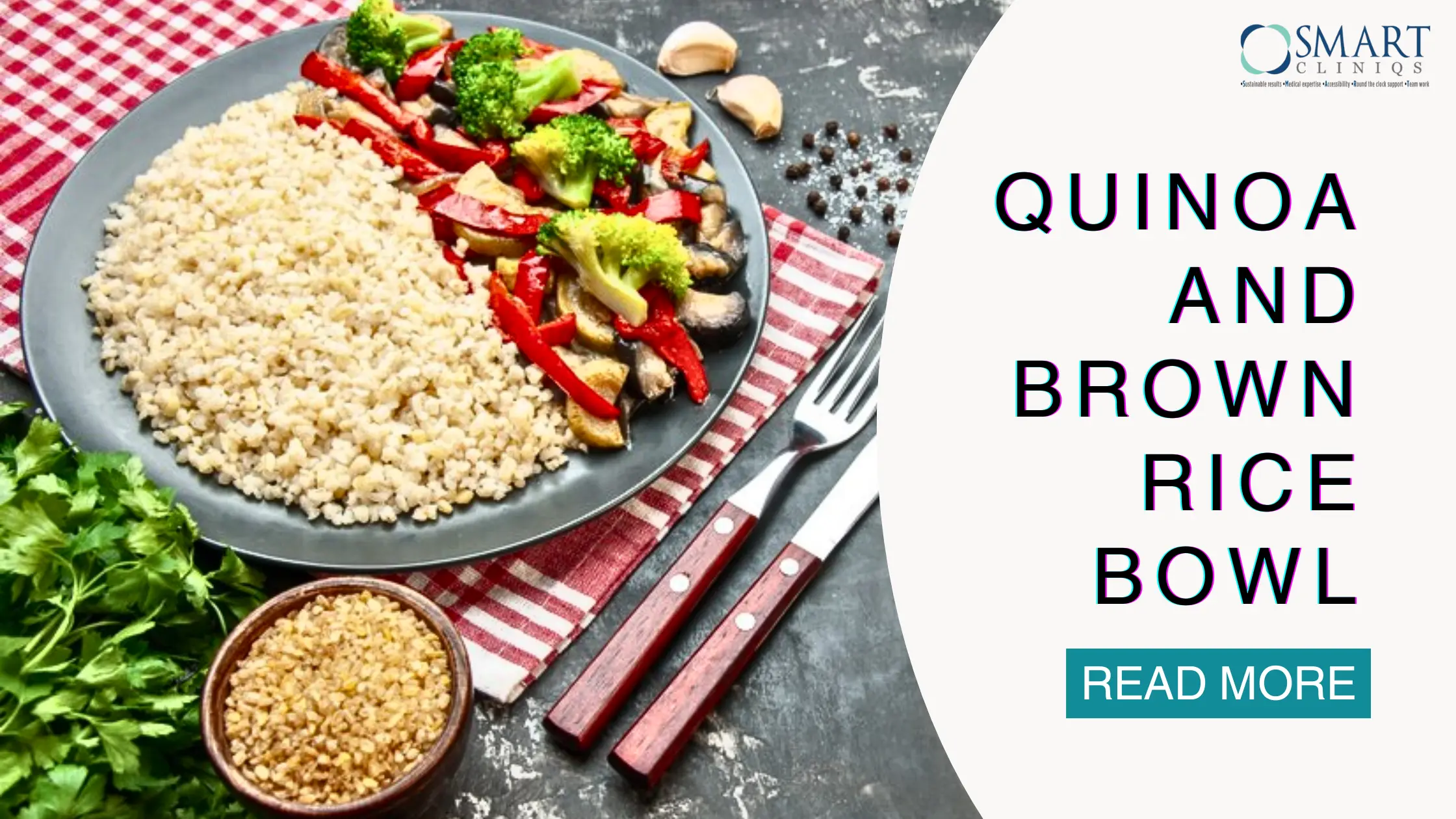 Quinoa and Brown Rice Bowl Recipe: Hight FIbre DIet